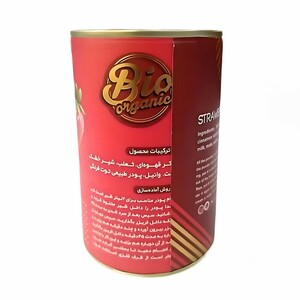 پودر بستنی توت فرنگی ماهان (400 گرم)