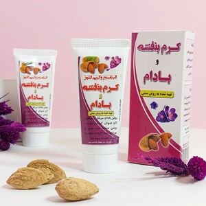 کرم بنفشه و بادام نیکا (35 گرم)