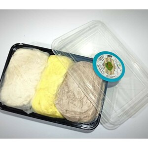 پشمک سه طعم نیشکر سفید (600 گرم)