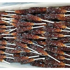 نبات قهوه ای نیشکری نی دار (400 گرم)