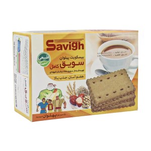 بیسکویت سویق کامل پهلوان سلامتکده جوان (220 گرم)