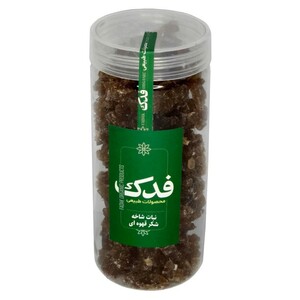 نبات شکر قهوه ای فدک سبز (300 گرم)