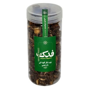 قند قهوه ای نیشکر طعم دار فدک سبز (450 گرم)