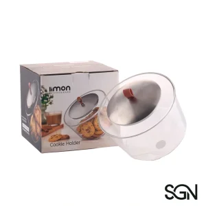 بیسکویت خوری درب استیل لیمون LIMON