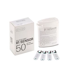 نوار تست قند خون آرکری (Arkray) مدل گلوکوکارد (Glucocard) 01 sensor