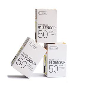  نوار تست قند خون آرکری (Arkray) مدل گلوکوکارد (Glucocard) 01 sensor تاریخ انقضا: 2026/04/30