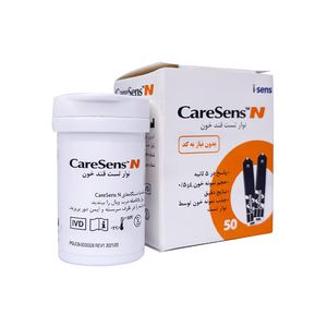 نوار تست قند خون کرسنس (CareSens) سری N بسته 50 عددی