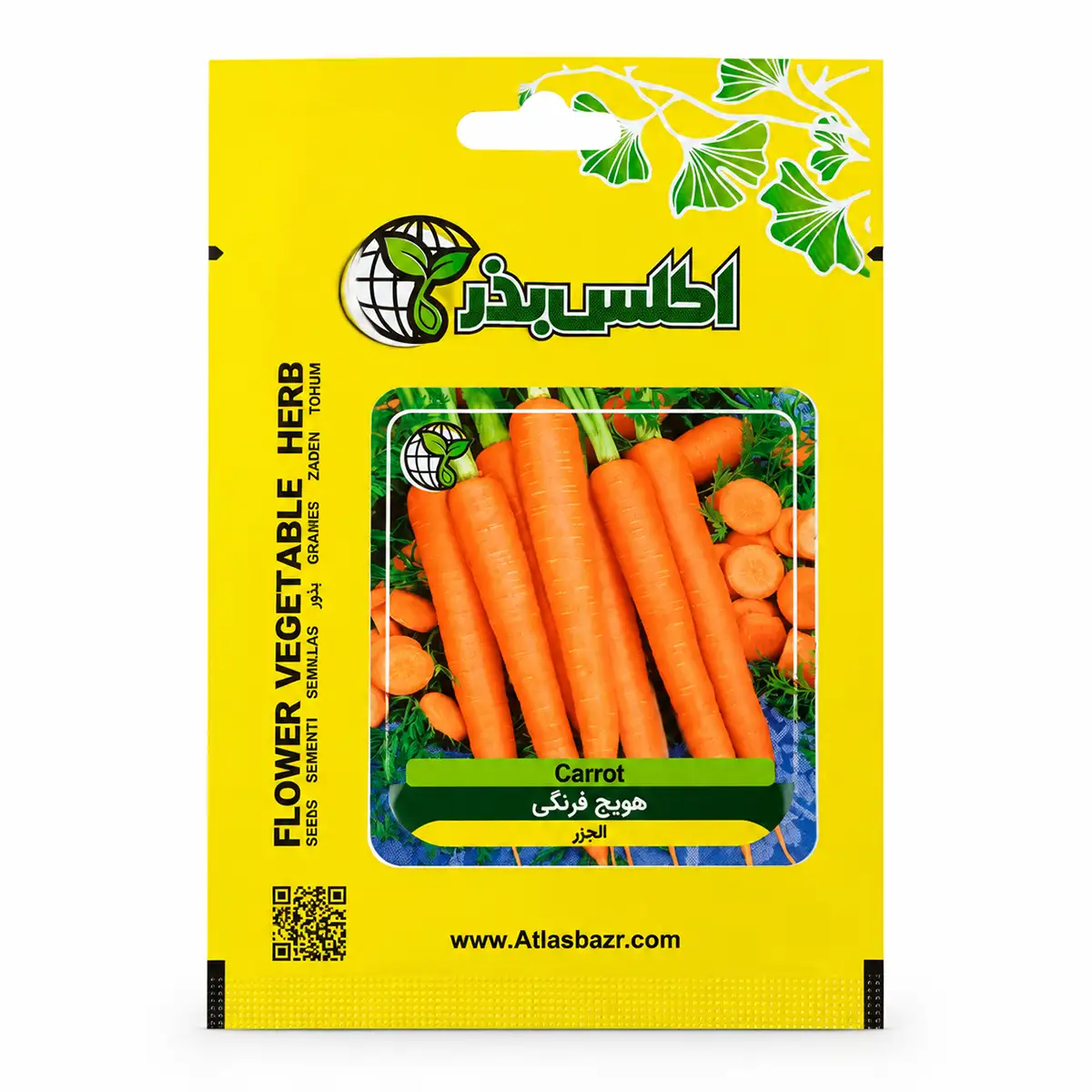 بذر هویج فرنگی ترد و شیرین