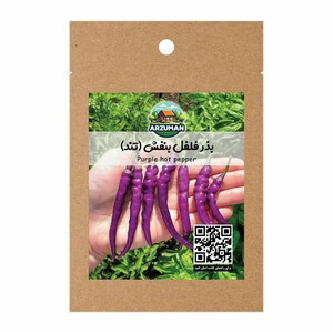 بذر فلفل بنفش تند آرزومان