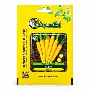 بذر هویج زرد (زردک) خاص و جذاب