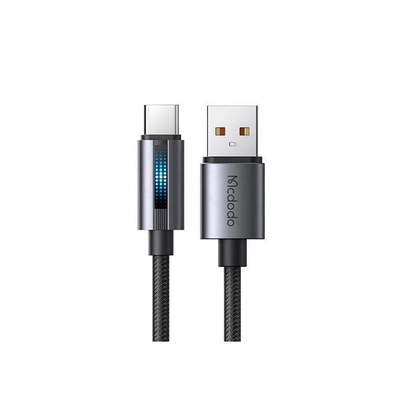 کابل شارژ سریع یو اس بی  به تایپ‌سی 6 آمپر 100 وات مک‌دودو CA-5180 | طول 1.2 متر با گارانتی