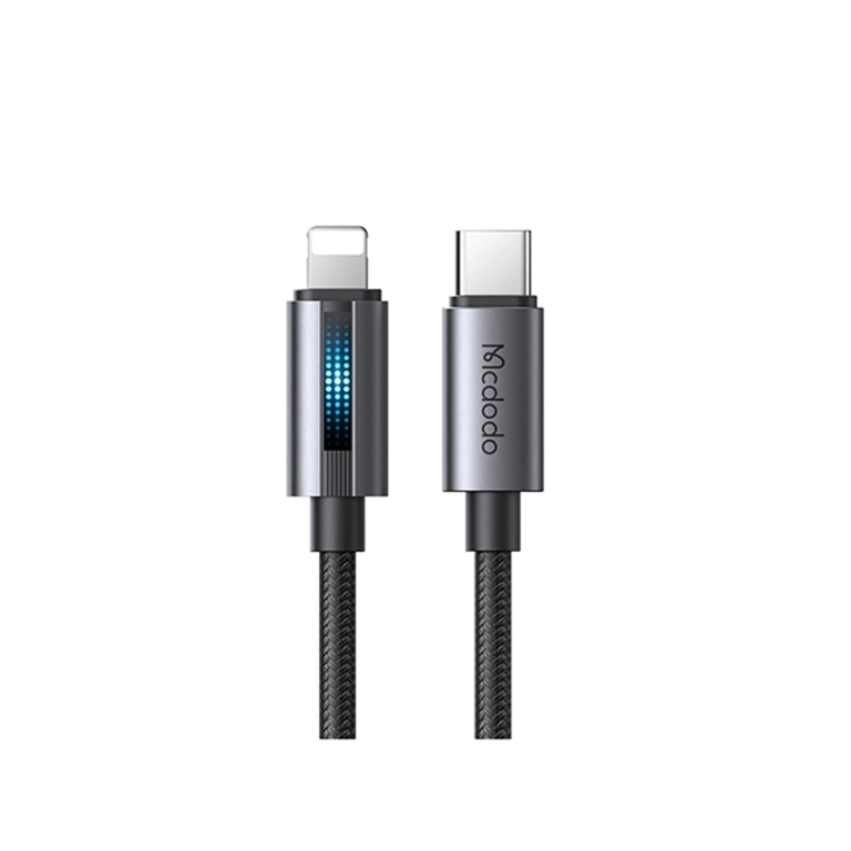 کابل شارژ سریع تایپ‌سی به لایتنینگ مک‌دودو CA-5710 | توان ۳۶ وات، جریان ۳ آمپر، طول ۱.۲ متر با گارانتی