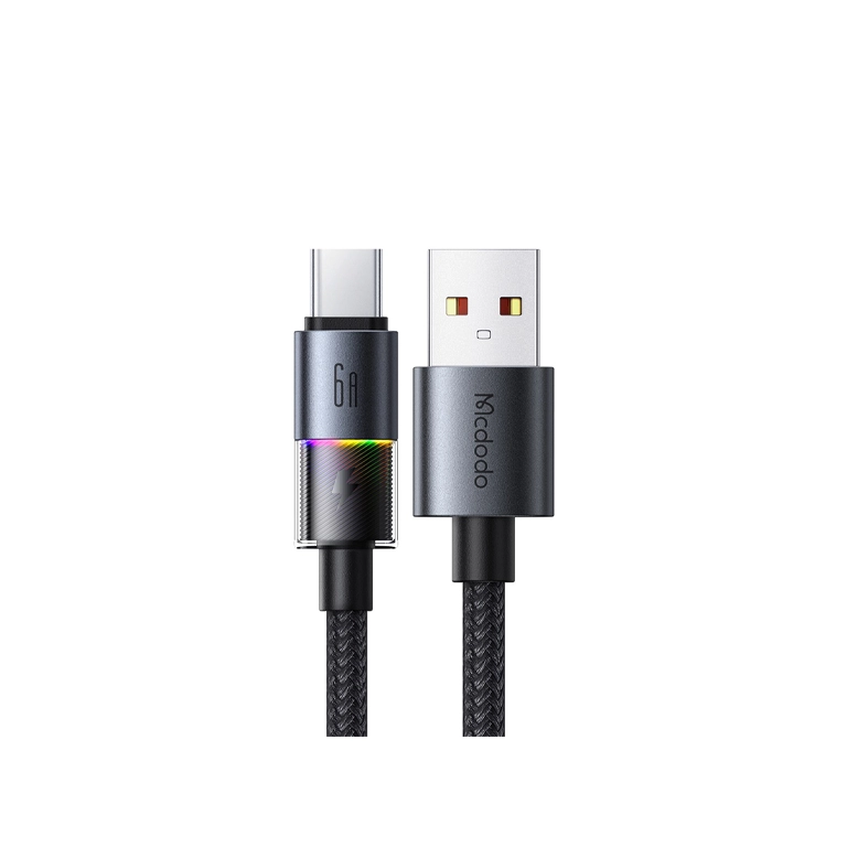 کابل شارژ سریع USB به تایپ‌سی 100 وات 6 آمپر مک‌دودو CA-8180 | طول 1.2 متر