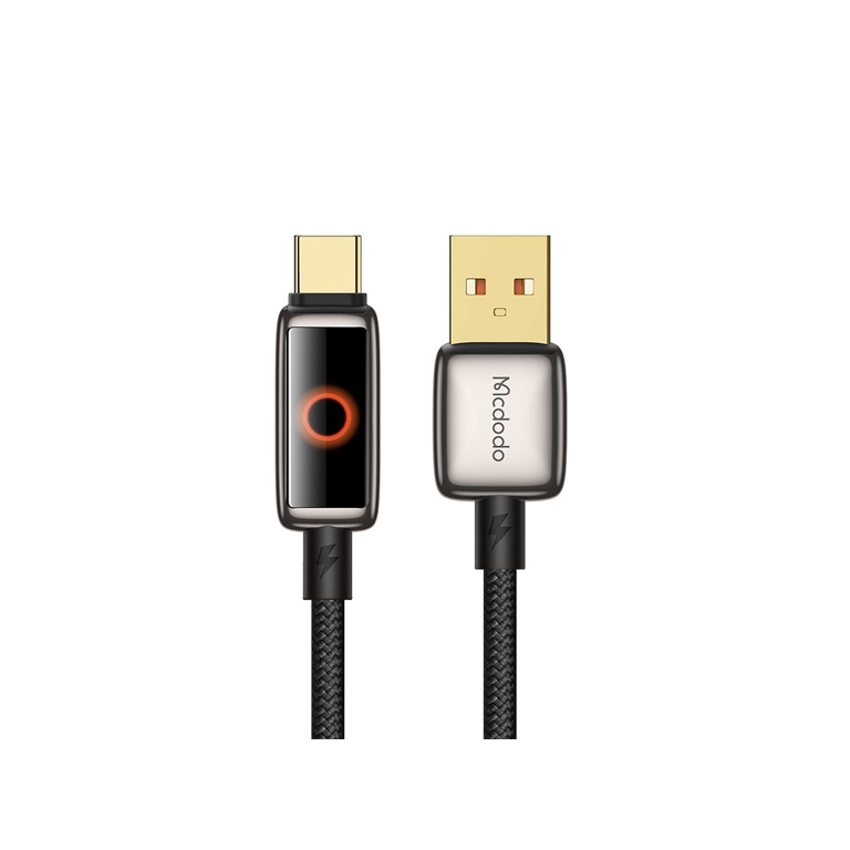 کابل شارژ سریع USB به تایپ‌سی مک‌دودو CA-6650 | توان۱۰۰ وات، ۶ آمپر، قطع‌کن خودکار، طول ۱.۲ متر