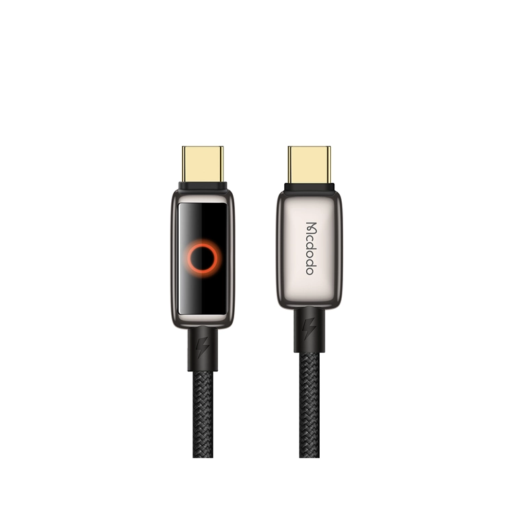 کابل شارژ سریع تایپ‌سی به تایپ‌سی مک‌دودو CA-6680 | توان100 وات، 5 آمپر، قطع‌کن خودکار | 1.2 متر