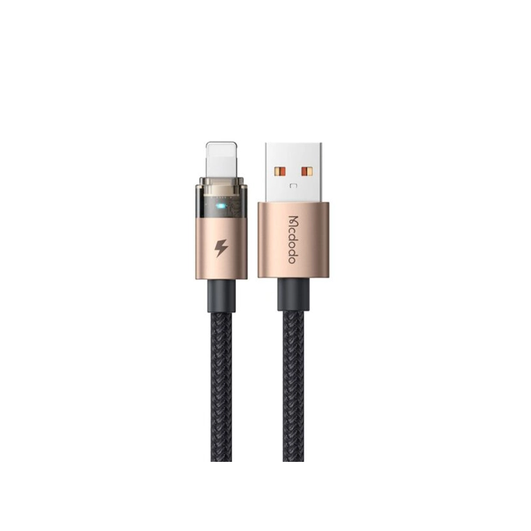 کابل شارژ سریع آیفون مک‌دودو CA-691 | کابل لایتنینگ، ۳ آمپر، طول ۱.۲ متر