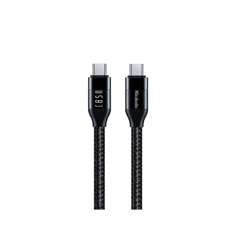 کابل تایپ‌سی مک‌دودو CA-7132 | فست شارژ ۱۰۰ وات + انتقال داده ۱۰Gbps | طول 1.2 متر
