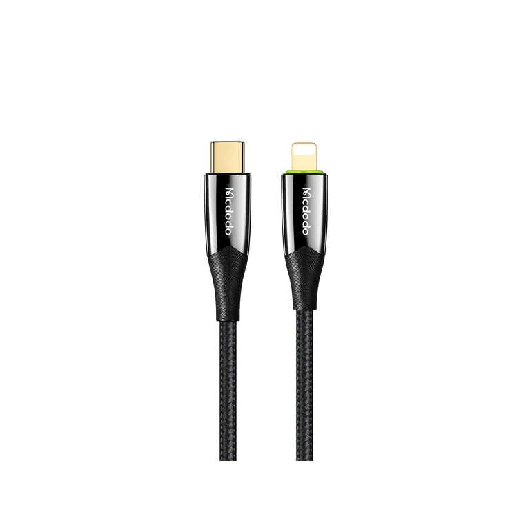 کابل تایپ‌سی به لایتنینگ مک‌دودو CA-8560 | شارژ سریع 36 وات + انتقال دیتا + قطع‌کن خودکار | طول ۱.۲ متر