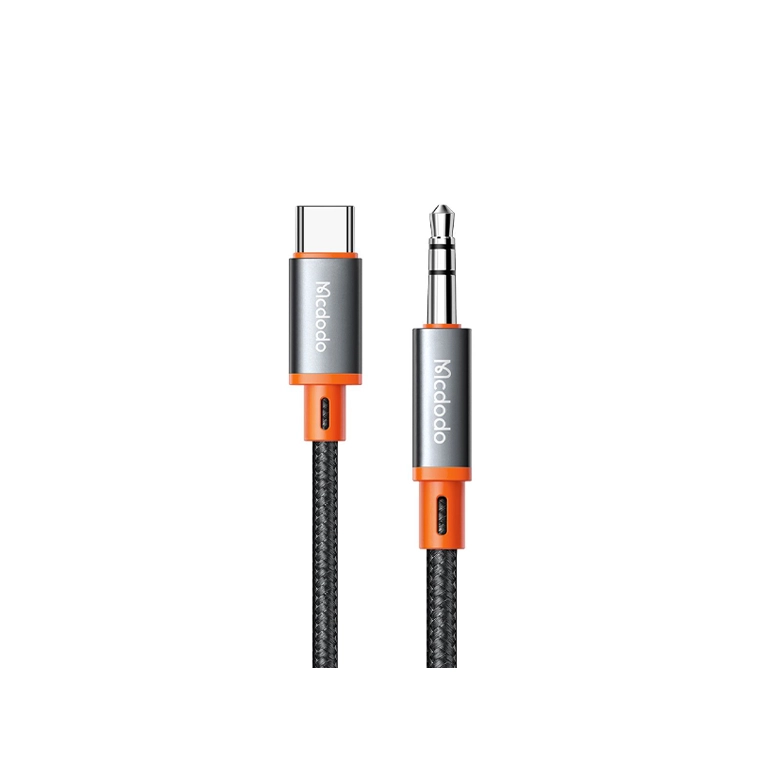 کابل تبدیل تایپ‌سی به AUX مک‌دودو CA-0820 | طول ۱.۲ متر، صدای HiFi و مقاوم