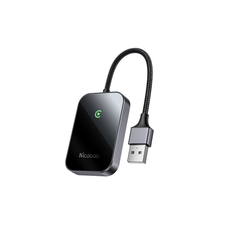 دانگل اپل CarPlay وایرلس MCDODO CA-7210 | تبدیل CarPlay سیمی به بی‌سیم + آپدیت OTA