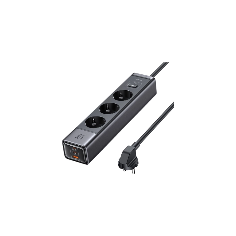 چندراهی و شارژر 30W GaN مک‌دودو CH-0620 | محافظ برق، فست شارژ PD