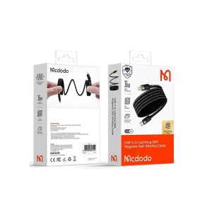 بهترین تایپ سی به لایتنینگ با بدنه مغناطیسی جمع شونده مک دودو ca-2010