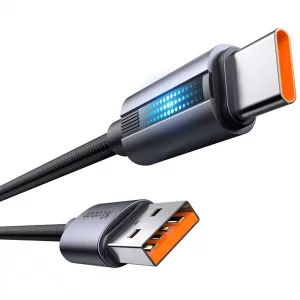 کابل شارژ سریع تایپ‌سی 6 آمپر 100 وات مک‌دودو CA-5180 | طول 1.2 متر با گارانتی | iDigie