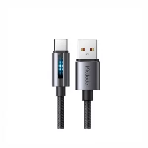 کابل شارژ سریع یو اس بی  به تایپ‌سی 6 آمپر 100 وات مک‌دودو CA-5180 | طول 1.2 متر با گارانتی