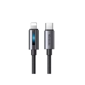 کابل شارژ سریع تایپ‌سی به لایتنینگ مک‌دودو CA-5710 | توان ۳۶ وات، جریان ۳ آمپر، طول ۱.۲ متر با گارانتی