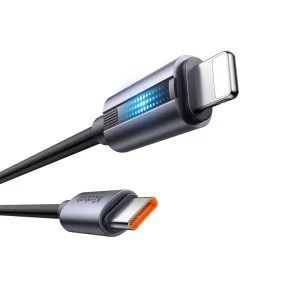 فروش کابل فست شارژ تایپ سی به تایپ سی با نور تنفس مک دودو