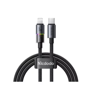 کابل شارژ سریع مک‌دودو CA-8190 Type-C به لایتنینگ با توان 36 وات و جریان 3 آمپر
