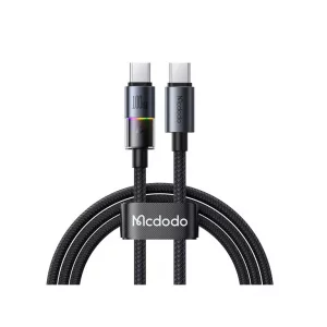 خرید کابل شارژ سریع مک‌دودو CA-8200 Type-C به Type-C با توان 100 وات و جریان 5 آمپر
