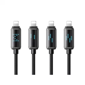 کابل شارژ مک‌دودو CA-5250 لایتنینگ با گارانتی iDigi، نمایشگر LED هوشمند و ساختار مقاوم در برابر خمش