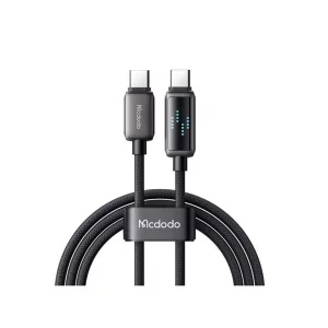 خرید کابل شارژ سریع مک‌دودو CA-4250 Type-C به Type-C با توان 100 وات، مناسب فست شارژ لپ‌تاپ و گوشی