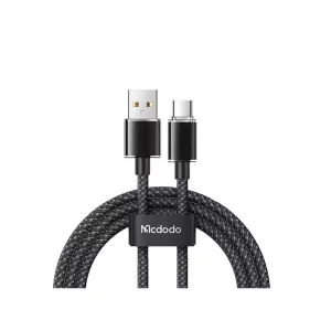 خرید کابل شارژ سریع مک‌دودو CA-3650 USB به تایپ‌سی با توان 100 وات، جریان 6 آمپر و قطع‌کن خودکار