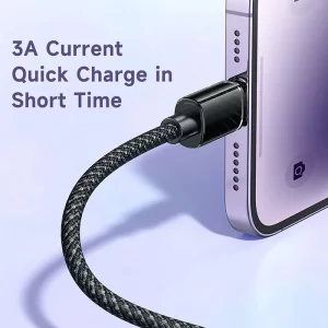 کابل شارژ مک‌دودو CA-3640 لایتنینگ با گارانتی iDigi، بدنه مقاوم و عملکرد پایدار برای دستگاه‌های اپل