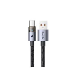 کابل شارژ سریع USB به تایپ‌سی مک‌دودو CA-689 | توان ۱۰۰ وات، ۶ آمپر، طول ۱.۲ متر