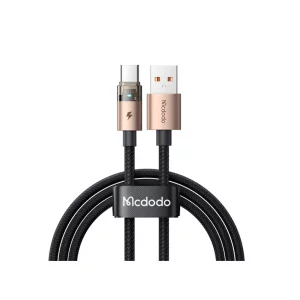 کابل شارژ فوق سریع مک‌دودو CA-689 USB به تایپ‌سی با گارانتی iDigi، توان 100 وات و جریان 6 آمپر