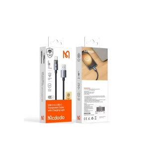 کابل شارژ مک‌دودو CA-689 با قابلیت شارژ سریع 100 وات، جریان 6 آمپر و انتقال داده پرسرعت