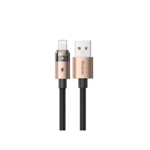 کابل شارژ سریع آیفون مک‌دودو CA-691 | کابل لایتنینگ، ۳ آمپر، طول ۱.۲ متر