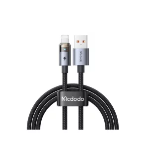کابل شارژ مک‌دودو CA-691 با قابلیت شارژ سریع 3 آمپر، انتقال داده پرسرعت و سازگار با دستگاه‌های اپل