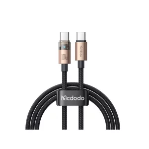 کابل شارژ مک‌دودو CA-558 با قابلیت شارژ سریع 100 وات، جریان 5 آمپر و انتقال داده پرسرعت