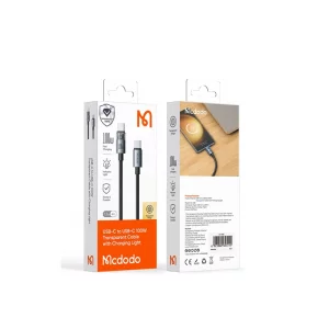 کابل تایپ‌سی به تایپ‌سی مک‌دودو CA-558، راه‌حل قدرتمند و کارآمد برای شارژ سریع و ایمن تمامی دستگاه‌های USB-C