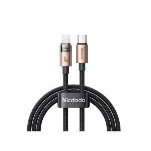 کابل شارژ مک‌دودو CA-694 با قابلیت شارژ سریع 36 وات، انتقال داده پرسرعت و پشتیبانی از Apple CarPlay