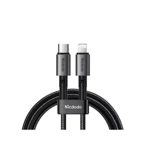 خرید کابل شارژ سریع مک‌دودو CA-285 تایپ‌سی به لایتنینگ با توان 36 وات و گارانتی معتبر