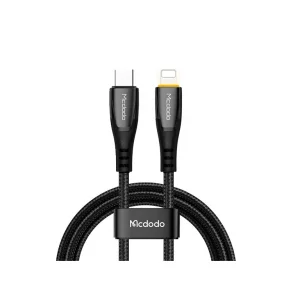 قیمت کابل مک‌دودو CA-7650، فست شارژ PD USB-C به لایتنینگ با طول 1.2 متر برای شارژ سریع آیفون