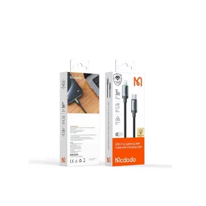 تصویر کابل شارژ سریع تایپ‌سی به لایتنینگ مک‌دودو CA-4820، کارپلی، ۳۶ وات، طول 1 متر