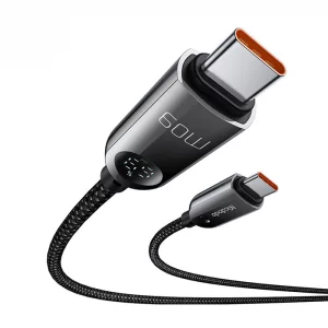 کابل تایپ‌سی مک‌دودو CA-4780، شارژ سریع ۶۰ وات + انتقال داده با گارانتی iDigi، طول 1.2 متر