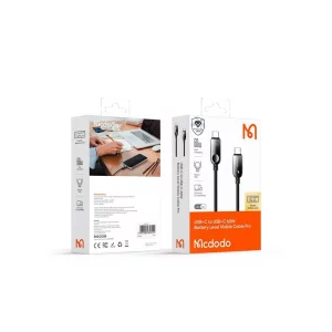 تصویر کابل تایپ‌سی مک‌دودو CA-4780، شارژ سریع ۶۰ وات + انتقال داده، طول 1.2 متر