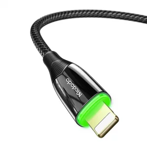 کابل تایپ‌سی به لایتنینگ مک‌دودو CA-8560 | شارژ سریع 36 وات + انتقال دیتا + قطع‌کن خودکار | طول ۱.۲ متر